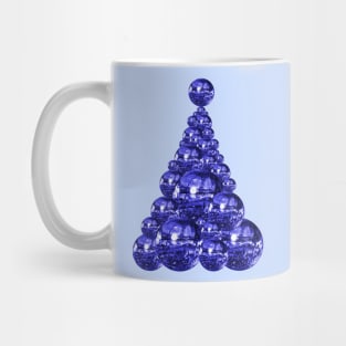 1970's Indigo Disco Christmas Tree Mug